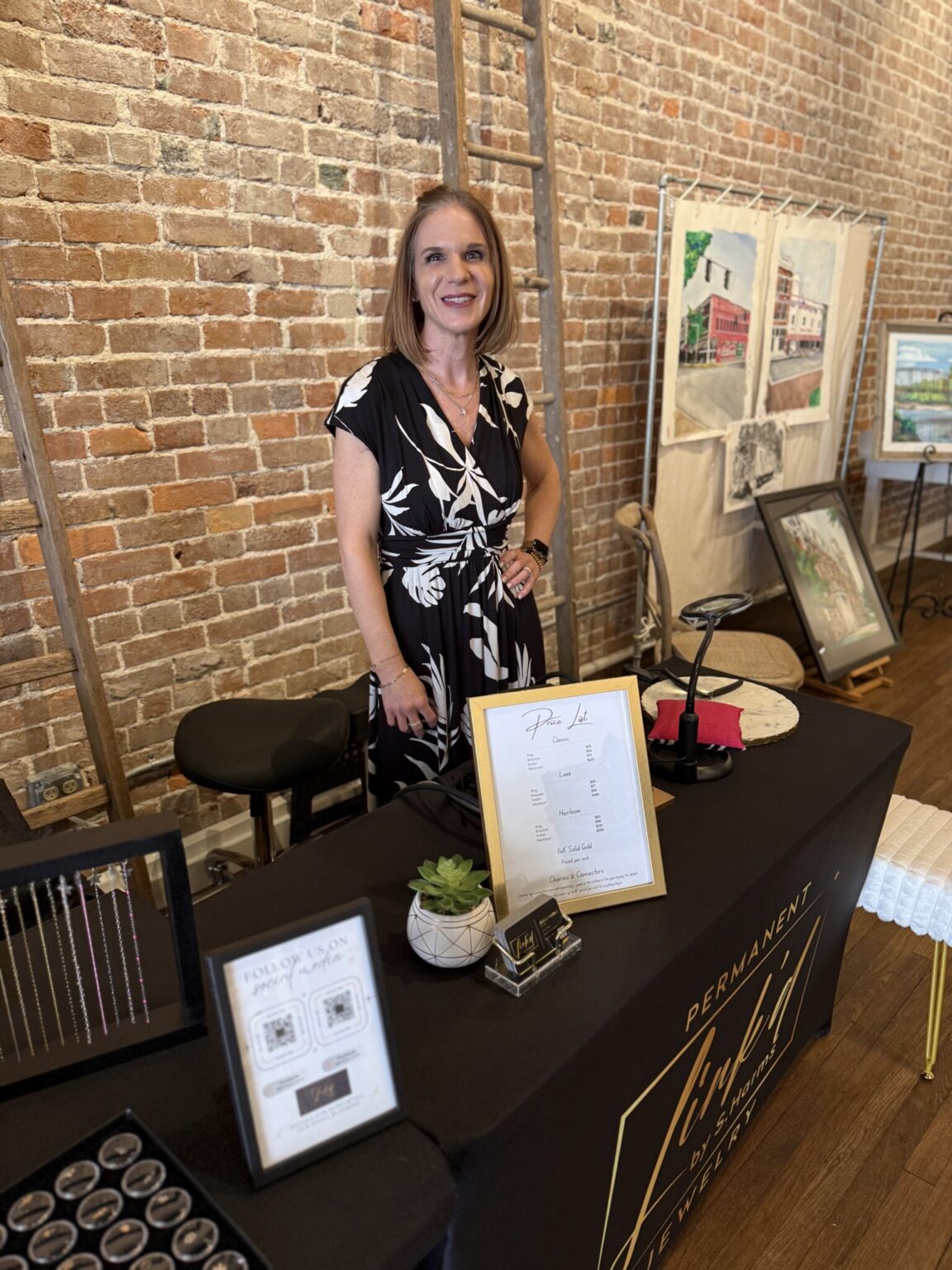 Susan Bricks Permanent Jewelry - Art On The Bricks